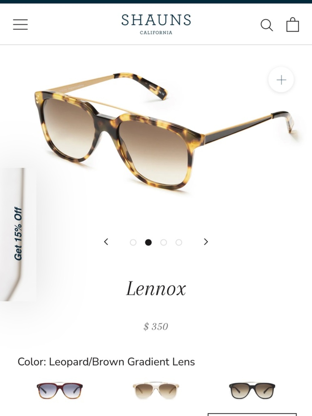 Shauns Lennox Sunglasses